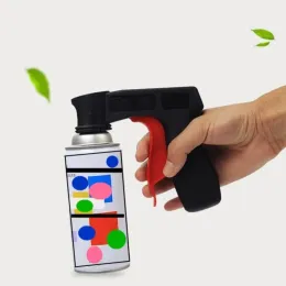 Universell sprayfärghandtag Spray Can Gun Pistol Grip Aerosolhandtag-typ Polering Automatisk färgflaskavtryckhandtag