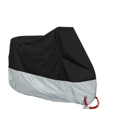 M L XL 2XL 3XL 4XL MOTORCYCLE COVER UNIVERSAL UTOMER UV -Protector hela säsongen Vattentät cykel Rain Dammtät motorskoter Cover6488147