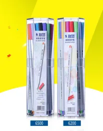 04 مم 18 ألوان 26 ألوان STESS بشكل جيد Iine Art Markers Waterbased لخط اليد رسم الأطفال Graffiti Y2007097866078