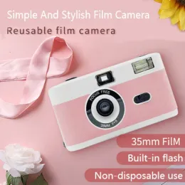フレーム2022新しいレトロM35カメラの非不具性の再利用可能なカメラ135フィルムフールとフラッシュ学生レトロフィルムマシン