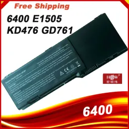 Batterien Laptop -Batterie für Dell Inspiron 1501 6400 E1505 PP20L PP23LA für Breitengrad 131L 1000 XU937 UD267 RD859 GD761 3120461