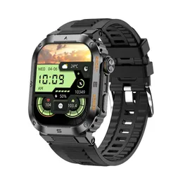 Novo MT39 Outdoor Três Defesa Smart Watch Bluetooth Call Freqüência cardíaca Informações do sono Push Voice Assistant