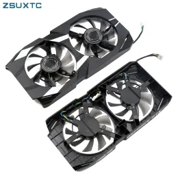 Pads FD8015U12S 6PIN GTX1650 GPU вентилятор для ASUS GTX 1650 1660TI Двойной видеокарт вентилятор.