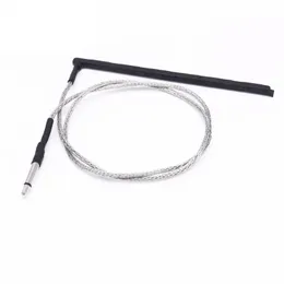 2024 Passiv Piezo Pickup Stick für Akustikgitarre Soft Sattel Transducer Gitarren -Teile Accessoires Gitarren -Pickup für Akustik