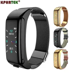 Uhren Hot Sale B6 Smart Watch Sports Bracelet Twoinone Smart Bracelet mit Bluetooth Compatible Smartwatch -Wireless -Kopfhörer