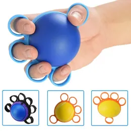 Hand Therapy Grip Forcenener Ball Greather Pow Pow Fitness Arm Exercício Músculo Recuperação de Recuperação de Reabilitação Equipamento 240401