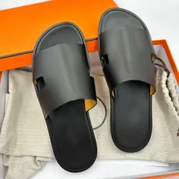 Toppkvalitet Walk Loafer Mens Sandal Womens Designer Slipper Flat Shoes Mule Luxury Sliders White Outdoor Slide Travel Black Leather Sandale Summer Beach Casual Shoe