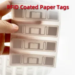  10pcs RFID Sticker 860-960MHz Uzun Menzilli EPC Gen2 U9 Alien H9 Chip UHF RFID Etiket Yapıştırıcı Sticker ISO18000 6C RFID UHF Islak Kakıltı
