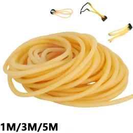 1m/3m/5m Tubing de borracha natural Equipamento tático Tourniqueta Tourniqueta Catapults elásticos bandos elásticos Slingshot LATEX TUBE ACESSÓRIOS DE AGRESA