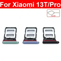 ل Xiaomi 13T 13T Pro Card Card Tray Holder Adapter Adapter Sim Card Scoket Slot Parts