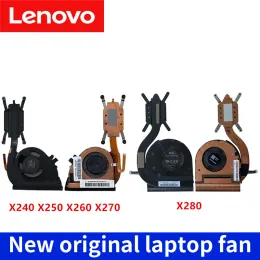 Pads For Lenovo ThinkPad Notebook fan X240 X240S X250 X260 X270 X280 CPU Fan Notebook fan radiator 01HW912 00UP171 01LX666 01LX665