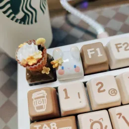 Zubehör Keycaps süße Osmanthus Dessert niedliche Kaninchenschlüsselkaps