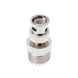 BNC Männlicher Stecker an UHF SO239 PL-259 FEMAL FEMAL JACK RF Koaxialadapter Kabelanschluss für UHF-weibliche Stecker