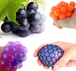 Ny anti Stress Ball Novelty Fun Splat Grape Venting Balls Squeeze Stresses Reliever Toy Funny Gadgets Gift8422472