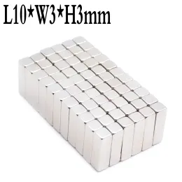 Magnets10x2x2 10x3x2 10x4x2 10x5x1 10x8x2 мм N35 Сильные квадратные ndfeb редкоземельные магнит -магниты n35 Мощные Айрант