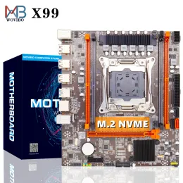 Motherboards LGA 2011 V3 Motherboard X99 SATA III M.2 NVME SSD USB 3.0 DDR4 Memory Mainboard för Intel LGA20113 I7 Xeon E5 CPU Placa Mae