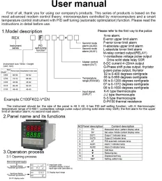 PID Digital Intelligent Industrialtemperatur Controller K Universal Input Rex-C100 C400 C700 C900 Thermostat SSR-Relaisausgang