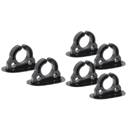 2/4 PC Paddle Oar Clips Clips Custode in plastica Polcato di paddle Keeper per Kayak Canoe Accessori per la barca a canotta