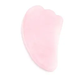 Natural Rose Quartz Gua Sha Board Pink Jade Stone Body Hey Eye Dragting Plate Acture Accage Royal Care Health F4019982850