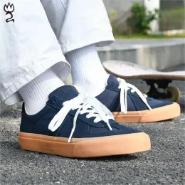 Stivali joiints scarpe pattinate blu casual sneaker in pelle scamosciata per uomo scarpa da skateboard bmx unisex tennis grandi dimensioni di piedi bmx