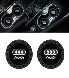 2 Pcs 2.75 inch Car Interior Accessories Anti Slip Cup Mats Insert Coaster for A3 S3 RS3 A4 S4 A5 A6 S6 A7 S7 RS7 A8 Q3 Q5 Q7 Q87994405