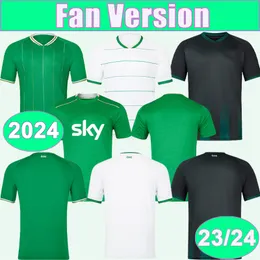 23 24 Irlands landslagets mens fotbollströjor Duffy McClean Hendrick Collins Keane hem borta 3: e 2024 Hemfotbollströjor