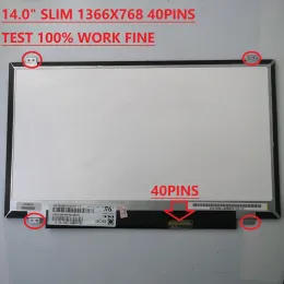 Bildschirm 14,0 "HD 1366x768 LVDs 40Pins für Dell Latitude 3440 E6440 E5440 6430U Laptop LCD -Anzeige