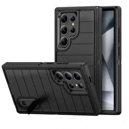 Military Grade Schockfeste Hybrid -Hochleistungskoffer für Samsung Galaxy S24 Ultra S24 Plus, Drop Protection Triple Lay
