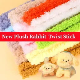 Nuovo peluche Twist Stick Creative Chenille STEM CHENILLE Flivo Fluffy Cleaner Faiy Craft Crafoglio Fatti a mano giocattoli educativi 100 cm 15 mm