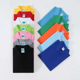 Sommer verschiedene neutrale Farbpolos für Frauen lässig Typ Lose Fit Hemd Baumwollkomfort Frauen T -Shirt 240409