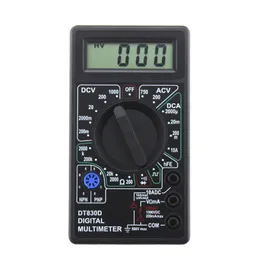 Digital Multimeter with Buzzer Ampere Meter Test Probe for DC A
