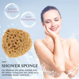 Corpo di spugna naturale greco Exfoliating Balfall Spugs Spuges Honeyhold Honeycom Scrubber Doccia per bagno per il bagno