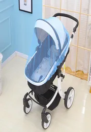 Dia150cm baby barnvagn myggnät kryptering mesh fullt täcke baby barnvagn mygg flug insekt net mesh buggy cover för baby inf5800558
