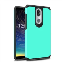 Для охлаждения Legacy/Coolpad Alchemy Dual Layer Hybrid Armour Case Shock -Resean Anticration защитный мягкий TPU Твердый задний крышка