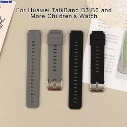 Neues 1PC Universal Silicon 16mm Uhrenbandband für -huawei Talkband B3 B6 TW2T35400 TW2T35900 und weitere Kinderuhr