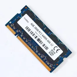 RAMS DDR2 RAMS 4GB 800MHZ MEMIMENT DDR2 4GB 2RX8 PC26400S66612 SODIMM 1.8V Notebook Memoria