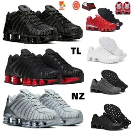 With Box 2024 TL NZ Triple Black 2024 Running Shoes NZ EU Black White Dark Grey Mens Sneakers Outdoor Sports Trainers