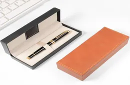 50st Pu Leather Pen Box Business Promotion Souvenirs Present Box Pack Package Creative Gift Box Packaging Birthday Party Father0395893958