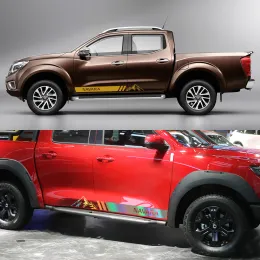 Pickup Stickers For Nissan Navara NP300 SR Truck Body Graphics Mountain Styling Decor Cover Car Decals Auto Tuning Accessories