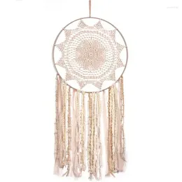 Hapentasyonlar Boho Dream Catcher Bej Düğün Dekorasyonu İçin Büyük Dreamcatchers Ev Dekoru Kızlar Çocuk Kreş Odası Hediyesi