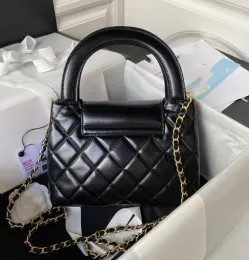 Designers embream bolsas de compras grandes as cadeias de acessórios de bolsas de mão estão equipadas com bolsas espelhos de alças de corrente curta e podem ser sacos de mão