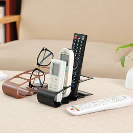 MoonBiffy 4-Grid Storage Rack for TV Air ConditionリモートコントロールSun Glasses Stand Holder Home Office Desk Shelfオーガナイザー