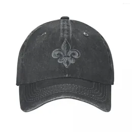 Caps de bola Hip Hop Baseball Chapéus ajustáveis Quebec France Royal Fleur de Lis Lily Summer Visor Cap French Cotton Gorras Vintage