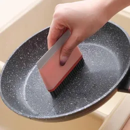 2 in 1 Küchenspüle Rakel Cleaner Pinsel Pinsel Wischer Gemüse Reinigung Pinsel Wischer Home Küchenwerkzeugzubehör Accessoires