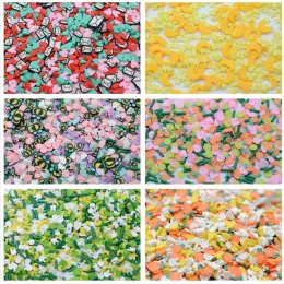 50g Mixed Polymer Clay Slices Fake Sprinkles For Slime Filling Resin Epoxy DIY Shaker Filler Christmas Halloween Accessories