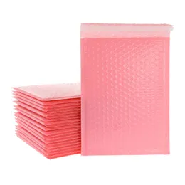 50pcs Pink Bubble Envelope Bag Poly Mailer Self Siew Worki pocztowe Wyściełane koperty do magazynu wyłożone pocztą żółty czarny niebieski