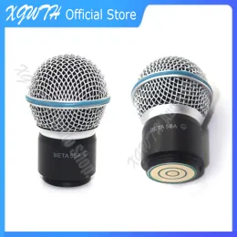 Mikrofoner Ersättningskassettkapsel Mikrofonhuvud för Shure Beta58 Beta58A PGX4 SLX4 PGX24 SLX24 Trådlöst mic -system