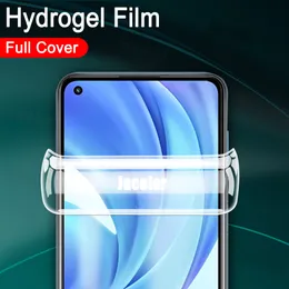 1-3PCS Xiaomi Mi 11 Lite 5G Ne Ultra 11t Pro Screen Protector Xiomi 11Lite 11ultra Water Gel Film Not GlassのためのHidrogelフィルム
