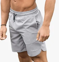 Mens Echt Sporting Beaching Shorts Cotton 보디 빌딩 스웨트 팬츠 피트니스 짧은 조거 캐주얼 체육관 남자 반바지 새로운 패션 1544278