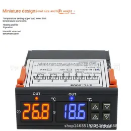 digital display thermostat temperature and humidity control thermometer hygrometer incubator controller DC12V24V AC220V